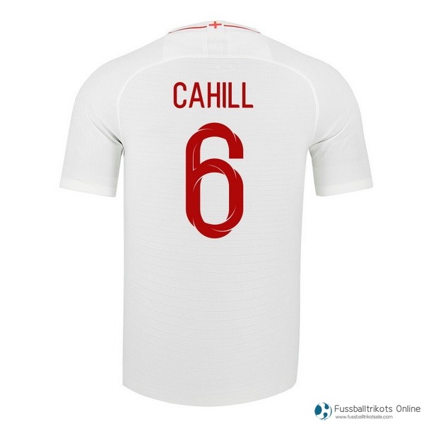 England Trikot Heim Cahill 2018 Weiß Fussballtrikots Günstig